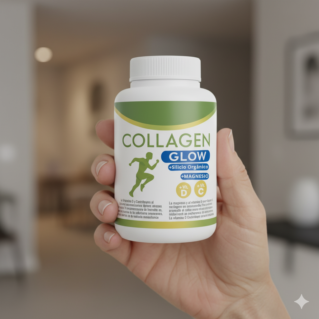 COLLAGEN GLOW – Muévete sin dolor en sólo 8 semanas + Guía de Regalo de Movilidad y Alimentación. Vive una vida sin molestias
