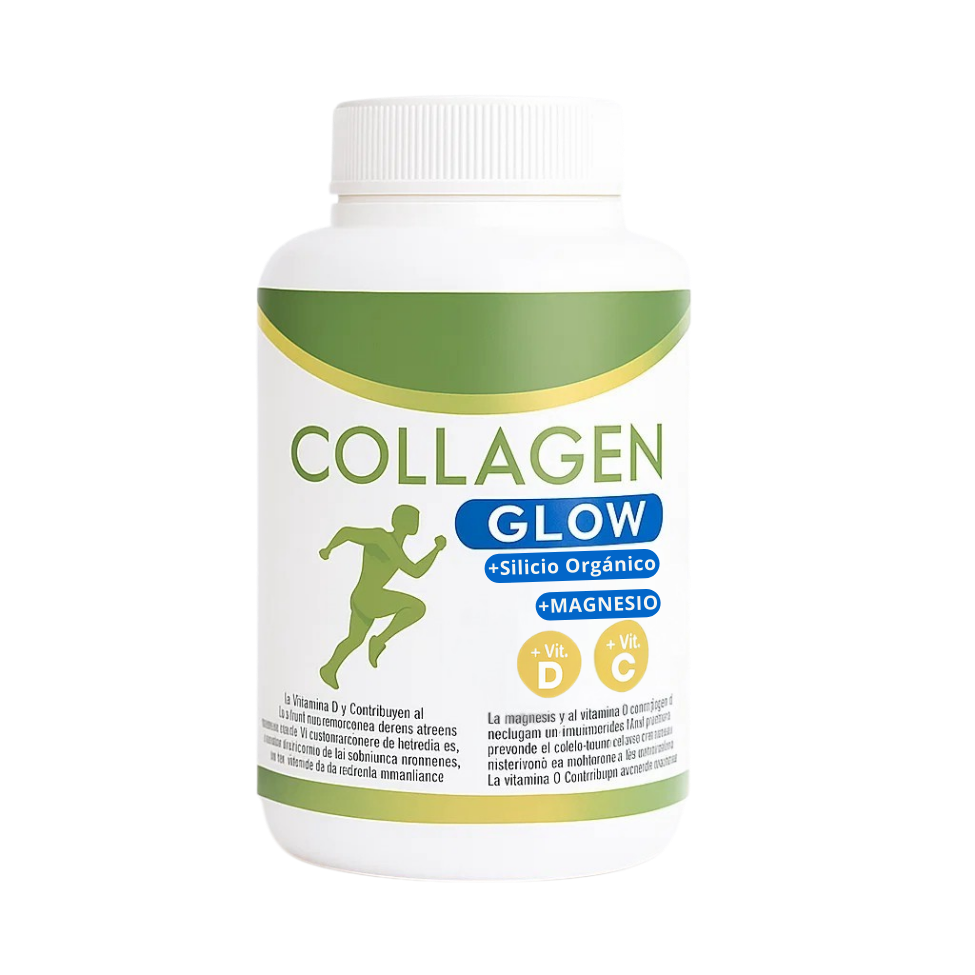 COLLAGEN GLOW – Muévete sin dolor en sólo 8 semanas + Guía de Regalo de Movilidad y Alimentación. Vive una vida sin molestias